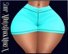 Celina Teal sport shorts