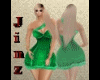 ~Jinz~ Bm Green MiniDres