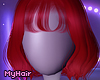 julisa + bangs red