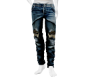 Uni Mid Stressed Denim