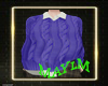 Purple Sweater e
