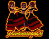 Flamenco y Ole Sticker