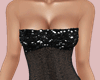 E* Black Sequins Mini