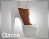 C white heels