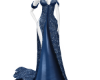 Blue Sequin Formal
