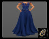 Lace Blue Gown
