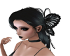 Black Butterfly Hair