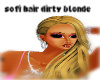 sofi hair dirty blonde