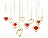 Valentine hanging Hearts