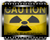 Radioactive Caution Sign