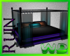(W) Ruin Blacklight Bed
