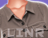Short Jacket Denim Brown