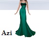 Green Fishtail.Gown
