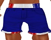 MEN RED/WHITE/BLUE SHORT