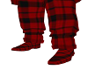RED PLAID SHOES