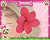 Hair Flower Left Barbie