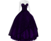 violet long dress
