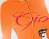 Orange Gia Top Busty