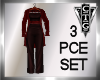 CTG RED KNIT SWEATER SET