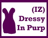 (IZ) Dressy In Purple
