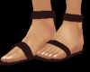 Brown Flat Sandals