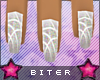 :B: White Sparkle Short