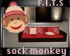 sock monkey couch