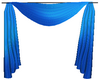 Animated Blue Curtain
