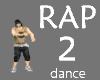 RAP 2 dance, slow 76 bpm