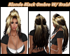 Blonde Black Ombre Braid