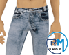 R.jeans unissex wht