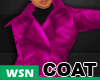 [wsn]LeatherCoat#Violet