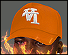"Orange" LA Hat "Tilted"