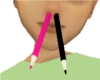 [ce]pink n black pencils