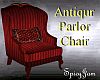 Antq Parlor Chair Regal