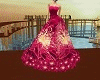 Royal pink gown