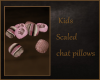 kids Scaled Chat Pillows