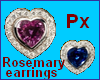 Px Rosemary earrings