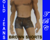 My FADED Brown Shorts