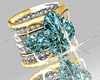 Amore AquaMarine Ring