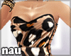 ~nau~ Strapless dress