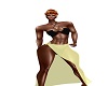 Blk & Yellow Beachwear