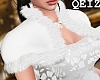 White Fur Shrug