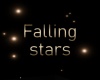 Falling gold stars