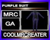 PURPLE SUIT