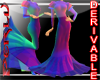 (PX)Drv Fishtail Gown