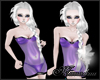 ((MA))PVC Purple dress