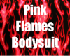 Pink Flames Bodysuit