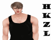[HK] Black Tang Top