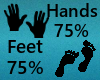 Scaler Hand/Feet 75/75